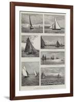 Yacht-Racing on the Clyde-null-Framed Giclee Print