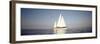 Yacht Sailing in the Sea-null-Framed Photographic Print