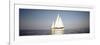 Yacht Sailing in the Sea-null-Framed Photographic Print