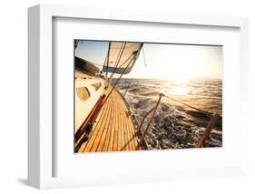 Yacht Sailing Regatta-null-Framed Art Print