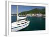 Yacht, Sami, Kefalonia, Greece-Peter Thompson-Framed Photographic Print