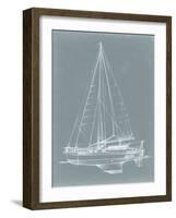 Yacht Sketches I-Ethan Harper-Framed Art Print