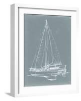 Yacht Sketches I-Ethan Harper-Framed Art Print