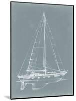 Yacht Sketches II-Ethan Harper-Mounted Art Print