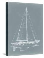 Yacht Sketches II-Ethan Harper-Stretched Canvas