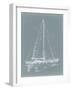 Yacht Sketches II-Ethan Harper-Framed Art Print