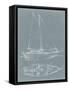 Yacht Sketches III-Ethan Harper-Framed Stretched Canvas