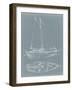 Yacht Sketches III-Ethan Harper-Framed Art Print