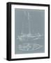 Yacht Sketches III-Ethan Harper-Framed Art Print