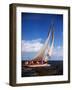 Yacht "Starlight" in Full Sail in Caribbean-Eliot Elisofon-Framed Photographic Print