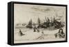 Yacht Tavern, Erith, 1865-Francis Seymour Haden-Framed Stretched Canvas