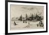 Yacht Tavern, Erith, 1865-Francis Seymour Haden-Framed Giclee Print