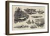 Yachting, a Cutter Match on the Thames-William Lionel Wyllie-Framed Giclee Print