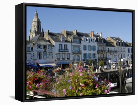 Yachting and Fishing Port, Le Croisic, Brittany, France, Europe-Groenendijk Peter-Framed Stretched Canvas