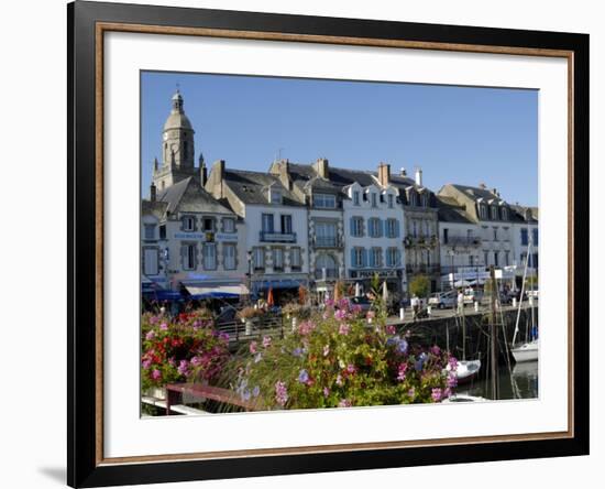 Yachting and Fishing Port, Le Croisic, Brittany, France, Europe-Groenendijk Peter-Framed Photographic Print