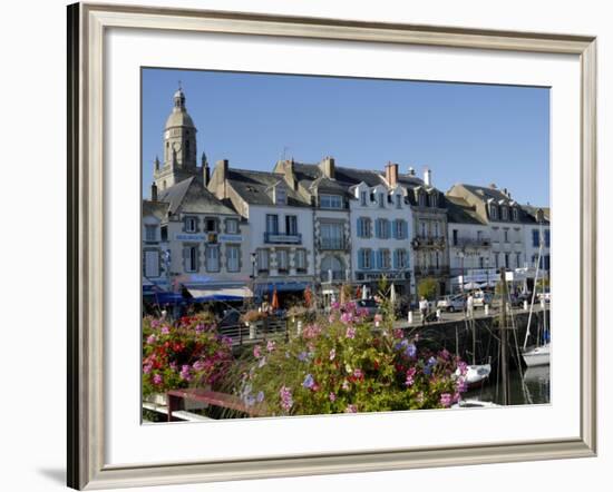 Yachting and Fishing Port, Le Croisic, Brittany, France, Europe-Groenendijk Peter-Framed Photographic Print