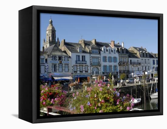Yachting and Fishing Port, Le Croisic, Brittany, France, Europe-Groenendijk Peter-Framed Stretched Canvas