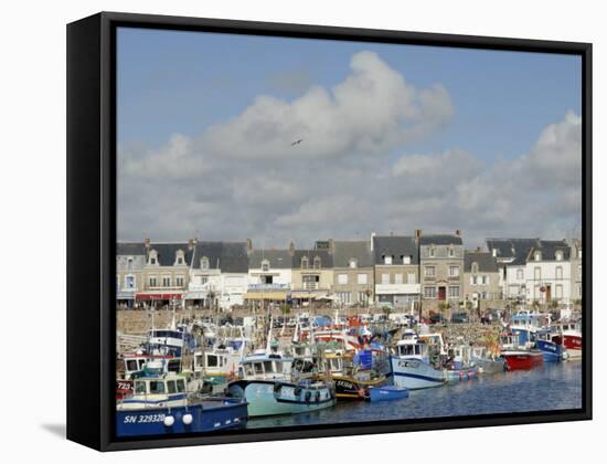 Yachting and Fishing Port, Le Turballe, Brittany, France, Europe-Groenendijk Peter-Framed Stretched Canvas
