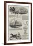Yachting and Trotting-null-Framed Giclee Print