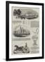 Yachting and Trotting-null-Framed Giclee Print