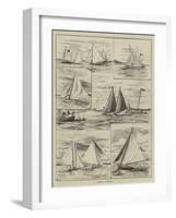 Yachting at Bermuda-Thomas Harrington Wilson-Framed Giclee Print