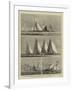 Yachting at Cowes and Southampton-null-Framed Giclee Print