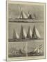 Yachting at Cowes and Southampton-null-Mounted Giclee Print