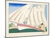 Yachting from Sports & Divertissements, Pub. 1914 (Pochoir Print)-Charles Martin-Mounted Giclee Print