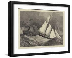 Yachting in America-null-Framed Giclee Print