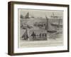 Yachting in Australia, Scenes in Sydney Harbour at the Opening of the Season-null-Framed Giclee Print