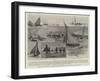 Yachting in Australia, Scenes in Sydney Harbour at the Opening of the Season-null-Framed Giclee Print