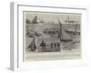 Yachting in Australia, Scenes in Sydney Harbour at the Opening of the Season-null-Framed Giclee Print