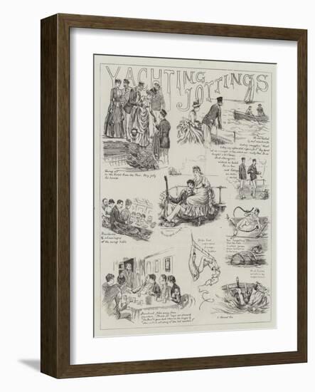 Yachting Jottings-Edward Morant Cox-Framed Giclee Print