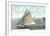 Yachting on Put-In Bay-null-Framed Art Print