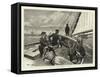 Yachting on the Norfolk Broads-Arthur Hopkins-Framed Stretched Canvas