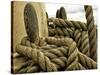 Yachting. Parts of Yacht. Nautical Ship Rope.-Voy-Stretched Canvas