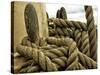 Yachting. Parts of Yacht. Nautical Ship Rope.-Voy-Stretched Canvas