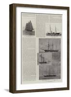 Yachting, Past and Present-Henry Charles Seppings Wright-Framed Giclee Print