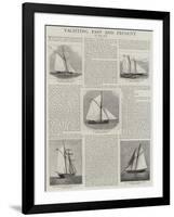 Yachting, Past and Present-null-Framed Giclee Print