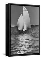 Yachting-null-Framed Stretched Canvas