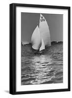 Yachting-null-Framed Premium Photographic Print