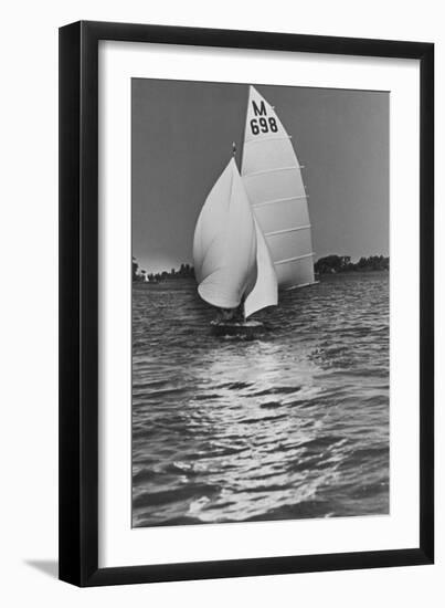 Yachting-null-Framed Premium Photographic Print