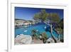 Yachts Anchored in Cove, Cala Macarella, Near Cala Galdana-Stuart Black-Framed Photographic Print