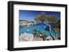 Yachts Anchored in Cove, Cala Macarella, Near Cala Galdana-Stuart Black-Framed Photographic Print