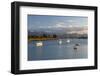 Yachts Anchored in Estuary, Mapua, Nelson Region, South Island, New Zealand, Pacific-Stuart Black-Framed Photographic Print