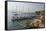 Yachts and Ships at Anchor, Fiskardo, Kefalonia (Cephalonia)-Eleanor Scriven-Framed Stretched Canvas