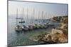 Yachts and Ships at Anchor, Fiskardo, Kefalonia (Cephalonia)-Eleanor Scriven-Mounted Photographic Print