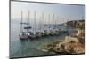 Yachts and Ships at Anchor, Fiskardo, Kefalonia (Cephalonia)-Eleanor Scriven-Mounted Photographic Print