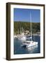 Yachts at Anchor in the Pretty Harbour, Kioni, Ithaca (Ithaki)-Ruth Tomlinson-Framed Photographic Print