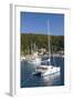 Yachts at Anchor in the Pretty Harbour, Kioni, Ithaca (Ithaki)-Ruth Tomlinson-Framed Photographic Print